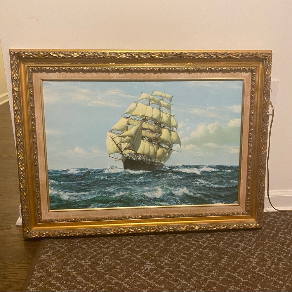 30’ x 22’ vintage painting